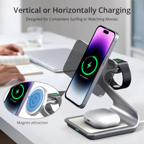 3-1 laddare för Apple produkter