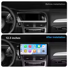 Touch skärm Audi